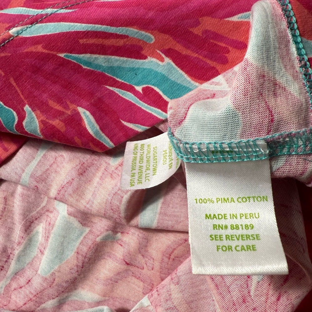 Lilly Pulitzer Alessia Mini Dress Womens size Small Flirty Sea Print Summer - Picture 8 of 10